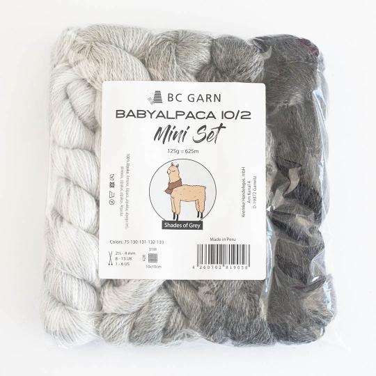 BC Garn Babyalpaca 10 2 SET 125g Soul Wool