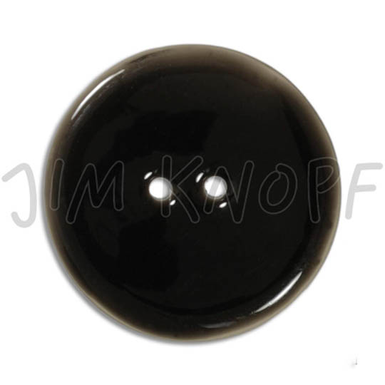 Jim Knopf Coco wood button like ceramics in several sizes Schwarz