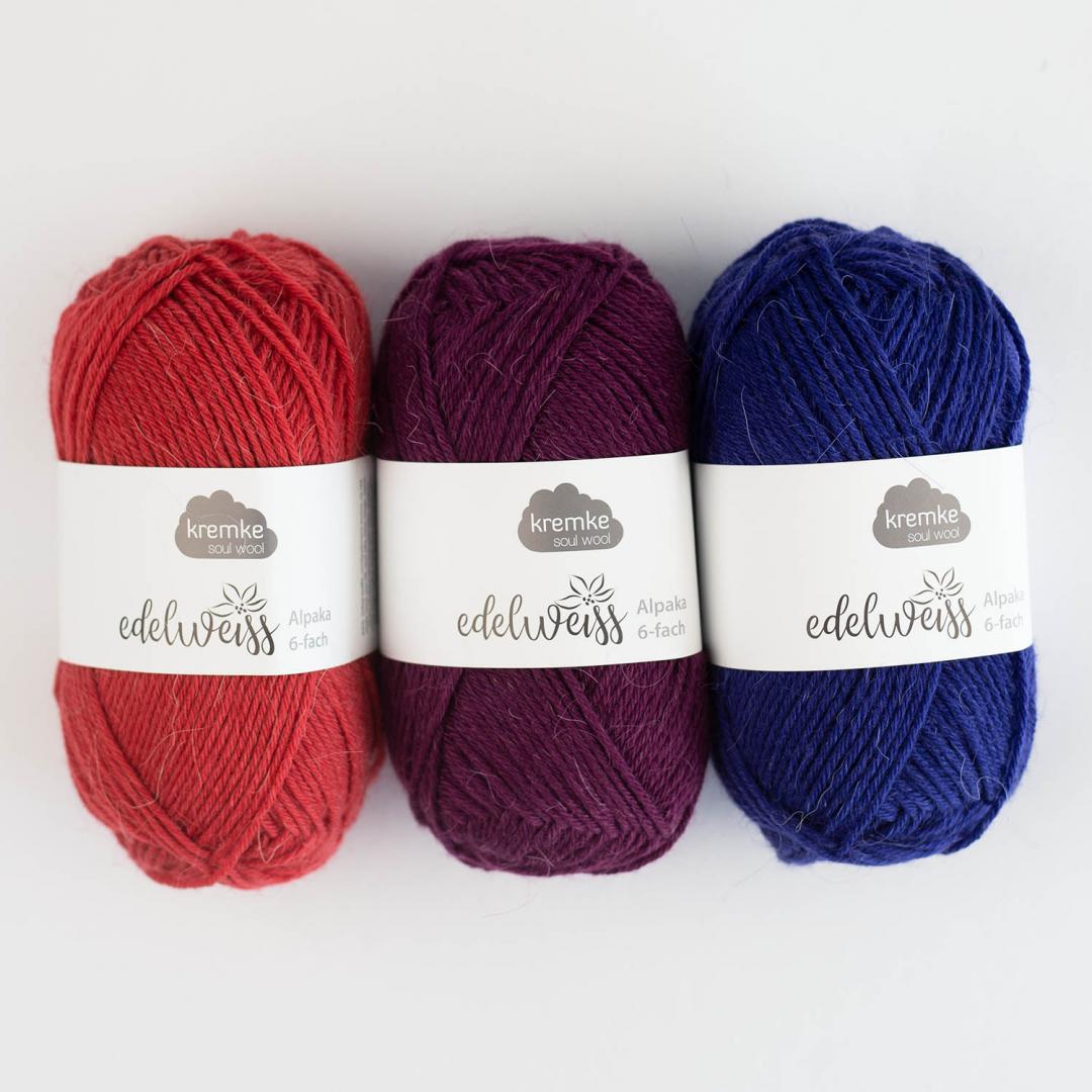 Kremke Soul Wool Edelweiss Alpaka 6fach 50g | Soul Wool