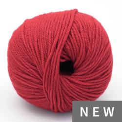 Kremke Soul Wool The Merry Merino 110 GOTS Tomatenrot