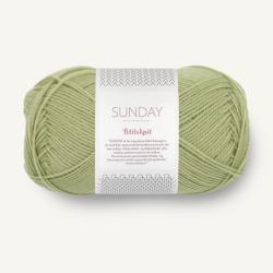 Sandnes Garn Sunday by PetiteKnit green tea