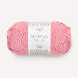 Sandnes Garn Alpakka Silke pink icing