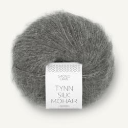 Sandnes Garn Tynn Silk Mohair mork gramelert