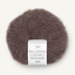 Sandnes Garn Ballerina Chunky Mohair mork sjokolade