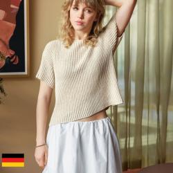 Sandnes Garn Sandnes Garn Patterns 2404 Summer Knit Fenny Tee (deutsch)