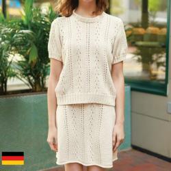 Sandnes Garn Sandnes Garn Patterns 2404 Summer Knit Cornelia Tee & Skirt (deutsch)