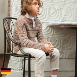 Sandnes Garn Sandnes Garn Patterns 2407 Summer Baby Sebbe Sweater Junior (deutsch)