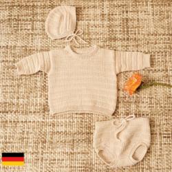 Sandnes Garn Sandnes Garn Einzelanleitungen 2407 Sommer Baby Filip Sweater, Diaper Pants & Bonnet Baby (deutsch)