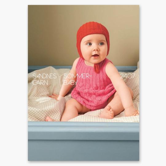 Sandnes Garn Sandnes Garn Patterns 2407 Summer Baby Filip Sweater, Diaper Pants & Bonnet Baby (deutsch)