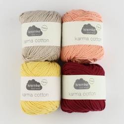 Kremke Soul Wool Garnset LandIDEE Granny-Kissen Farbvariante