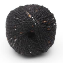 der kleine Strickladen Tweed Love 2 GOTS Schwarz