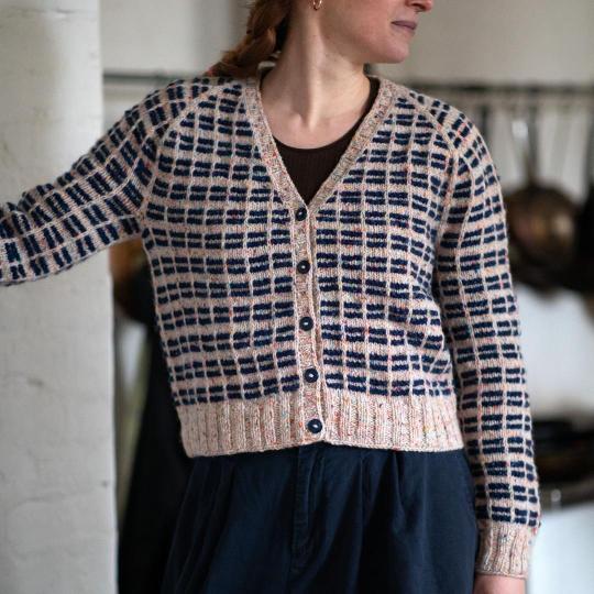 Erika Knight Pattern Morning Glory Cardigan deutsch