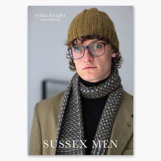 Erika Knight Pattern Lookbook Sussex Men deutsch/englisch