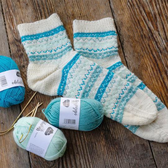 Kremke Soul Wool Garnset LandIdee Norwegersocken Norwegersocken